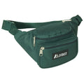 Everest Signature Waist Fanny Pack Travel Pouch-Green-