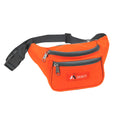 Everest Signature Waist Fanny Pack Travel Pouch-Orange-