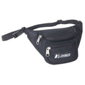 Everest Junior Size Signature Waist Fanny Pack-Black-