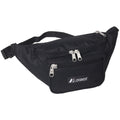 Everest Large Signature Waist Fanny Pack-Black-