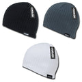 1 Dozen Cuglog Elbruz Ribbed Acrylic Beanies Solid Soft Double Lined Cable Knit-CONTACT US TO MIX AND MATCH COLORS-