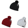 1 Dozen Cuglog Tai Beanies Big Pom Pom Style Tightly Knit Wholesale Lots-CONTACT US TO MIX AND MATCH COLORS-