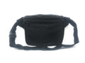 1 Dozen Fanny Pack Man Purse Travel Pouch Bag Money Holder 3 Pockets 42inch Wholesale Bulk-Black-