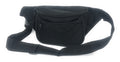 1 Dozen Fanny Waist Pack Purse Travel Pouch Money Id Passport Belt Bag Wholesale-1015-BLACK-