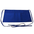 1 Dozen Kitchen Waist Aprons Home Commercial 3 Pockets Chef Cook Wholesale Bulk-ROYAL BLUE-