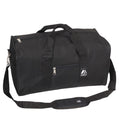 Everest Basic Utilitarian Small Gear Duffle Bag-Black-