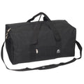 Everest Basic Utilitarian Medium Gear Duffle Bag-Black-