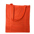 3 Pack Reusable Grocery Shopping Tote Totes Bag Bags Hook & Loop Closure 14X16inch-Orange-