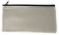 50 Lot Zippered Bank Deposit Carry Pouch Bags Safe Money Organizer Wholesale Bulk-Gray-