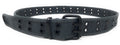 Casaba Canvas Belts Double Row 2 Holes Grommet Fabric Military Mens Women Unisex-Charcoal-Small (30"- 32")-
