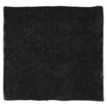 1 Dozen Pack Printed Bandanas 100% Cotton Cloth Scarf Wrap Face Mask Cover-Black Plain-