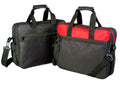 Portfolio Business Work Organizer Bags Documents Case Zippered Compartments 16inch-Black-