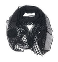 Casaba Womens Elegant Lace Scarves Scarf Shawl Floral Church Sunday Sheer Wrap-Black-