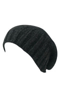 Casaba Warm Beanies Cable Knit Braided Slouch Long Hats Caps for Men Women-Gray-