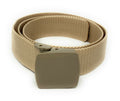 Casaba Stylish Webbed Belts for Men Women European Golf Style Perfect Fit-Khakhi-Small (30"- 32")-