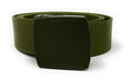 Casaba Stylish Webbed Belts for Men Women European Golf Style Perfect Fit-Olive Green-Small (30"- 32")-