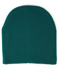 Warm Winter Hat Beanies Long Cuffed Short Uncuffed Solid Colors Camouflage Camo-Dark Green-Uncuffed-