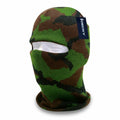 Decky Camo 1 Hole Winter Snow Face Mask Beanie Balaclava-Woodland-
