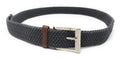 Casaba Stretch Braided Golf Belts Woven Elastic Adjustable Fit Mens Womens-Charcoal-Small-