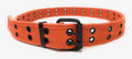 Casaba Canvas Belts Double Row 2 Holes Grommet Fabric Military Mens Women Unisex-Orange-Small (30"- 32")-