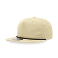 Decky Classic Grandpa Rope Cap 5 Panel Flat Bill Hat Snapback Style 6032