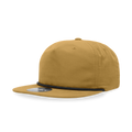 Decky Classic Grandpa Rope Cap 5 Panel Flat Bill Hat Snapback Style 6032