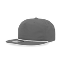 Decky Classic Grandpa Rope Cap 5 Panel Flat Bill Hat Snapback Style 6032