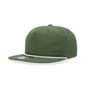 Decky Classic Grandpa Rope Cap 5 Panel Flat Bill Hat Snapback Style 6032