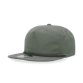 Decky Classic Grandpa Rope Cap 5 Panel Flat Bill Hat Snapback Style 6032