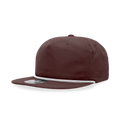 Decky Classic Grandpa Rope Cap 5 Panel Flat Bill Hat Snapback Style 6032