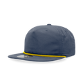 Decky Classic Grandpa Rope Cap 5 Panel Flat Bill Hat Snapback Style 6032