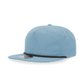 Decky Classic Grandpa Rope Cap 5 Panel Flat Bill Hat Snapback Style 6032