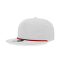 Decky Classic Grandpa Rope Cap 5 Panel Flat Bill Hat Snapback Style 6032