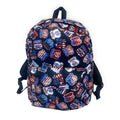 Empire Cove Historic Route 66 Sign School Backpack Patriotic Book Bag Gifts Travel-Black-