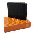 Empire Cove Stylish Genuine Leather Bifold Wallets Mens Womens-Black-