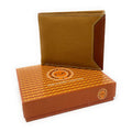 Empire Cove Stylish Genuine Leather Bifold Wallets Mens Womens-Tan-