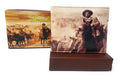 100 LOT Printed Designs Bifold Wallets In Gift Box Cash Card Id Slots Mens Womens Youth Wholesale-MEXICAN COWBOY-