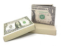 100 LOT Printed Designs Bifold Wallets In Gift Box Cash Card Id Slots Mens Womens Youth Wholesale-1 DOLLAR-