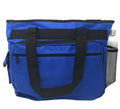 Large Tote Bags For Shopping Grocery Work Travel School W/ Organizer 16x14inch-Royal-