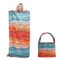 Empire Cove 2 in 1 Convertible Beach Towel Tote Bag Shoulder Bag Pool Swim-Desert-