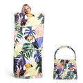Empire Cove 2 in 1 Convertible Beach Towel Tote Bag Shoulder Bag Pool Swim-Toucans-