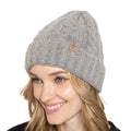 Empire Cove Winter Cable Knit Cuff Beanie-Gray-