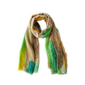 Empire Cove Womens Scarf Scarves Shawl Wraps Brush Stroke Print Sarong Cover Ups-Taupe-