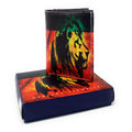 Jamaican Rasta Trifold Wallets In Gift Box Mens Womens Kids-Rasta (Trifold)-