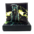 Gothic Skull Grim Reaper Bifold Wallets In Gift Box Mens Womens-Grim Reaper-