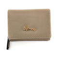 Empire Cove Stylish Trifold Love Wallets for Women Ladies Teens Card Coin Holder-Gray-