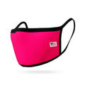 Kids Face Mask for Boys Girls Children Cotton Cloth Double Layer Masks Washable Reusable age 3 to 7 Made in USA-Pink-