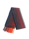 Casaba Stylish Striped Warm Winter Scarves Scarf Formal Mens Womens Unisex-Brown-Red-Beige-