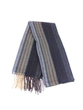 Casaba Stylish Striped Warm Winter Scarves Scarf Formal Mens Womens Unisex-Brown-Beige-Cream-