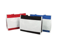 Reusable Grocery Shopping Tote Bags With Wide Gusset Travel Gym Sports Carry-On-Royal/White-